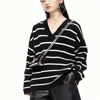 Suèter Lazy de ratlles de contrast